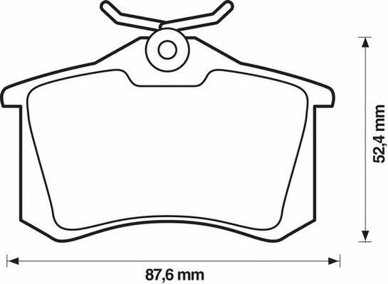 Stop 571906S Brake Pad Set, disc brake 571906S: Buy near me in Poland at 2407.PL - Good price!