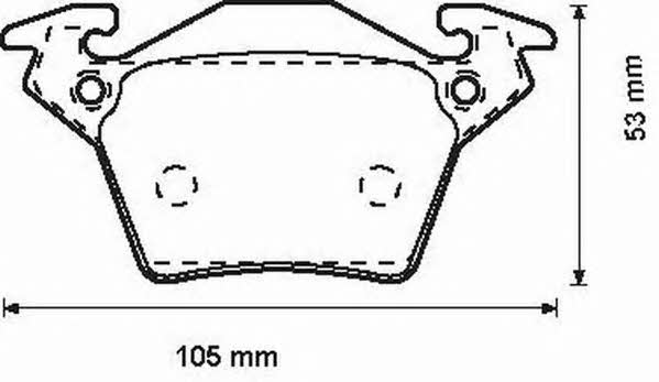 Stop 571947S Brake Pad Set, disc brake 571947S: Buy near me in Poland at 2407.PL - Good price!