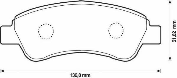 Stop 573030S Brake Pad Set, disc brake 573030S: Buy near me in Poland at 2407.PL - Good price!