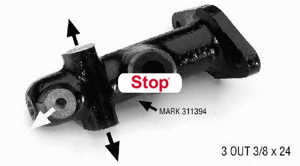 Stop 111411S Brake Master Cylinder 111411S: Buy near me in Poland at 2407.PL - Good price!