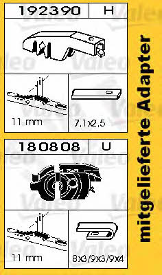 SWF 116108 Wiper Blade SWF Das Original 400 mm (16") 116108: Buy near me in Poland at 2407.PL - Good price!