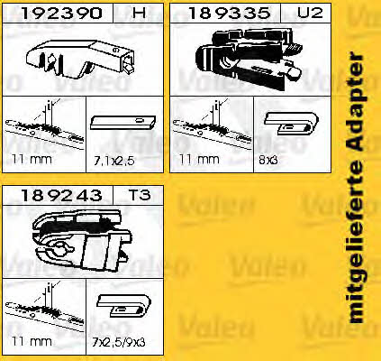 SWF 116181 Wiper Blade SWF Hblade 380 mm (15") 116181: Buy near me in Poland at 2407.PL - Good price!