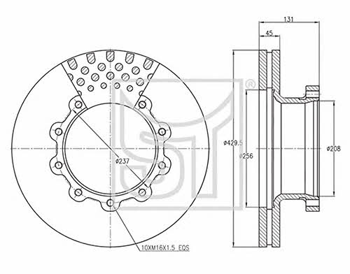 Templin 03.110.3021.000 Bremsscheibe 031103021000: Bestellen Sie in Polen zu einem guten Preis bei 2407.PL!