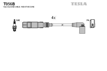 Tesla T056B Zündkabel kit T056B: Kaufen Sie zu einem guten Preis in Polen bei 2407.PL!