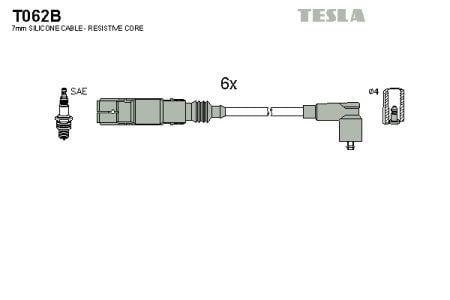 Tesla T062B Przewody wysokiego napięcia, komplet T062B: Atrakcyjna cena w Polsce na 2407.PL - Zamów teraz!
