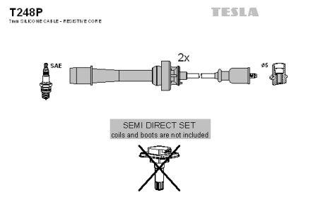 Tesla T248P Zündkabel kit T248P: Kaufen Sie zu einem guten Preis in Polen bei 2407.PL!