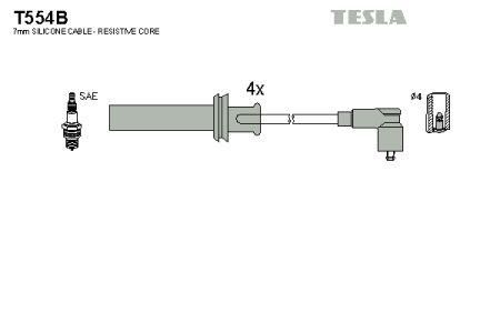 Tesla T554B Zündkabel kit T554B: Kaufen Sie zu einem guten Preis in Polen bei 2407.PL!