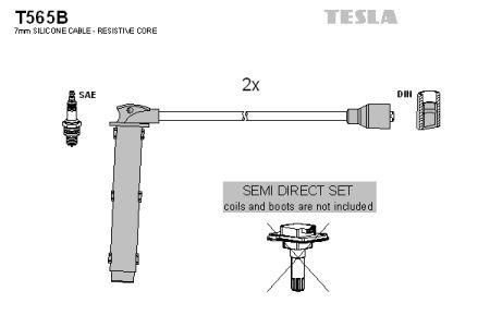 Tesla T565B Zündkabel kit T565B: Kaufen Sie zu einem guten Preis in Polen bei 2407.PL!