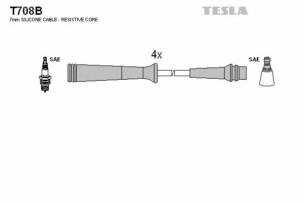 Tesla T708B Zündkabel kit T708B: Kaufen Sie zu einem guten Preis in Polen bei 2407.PL!