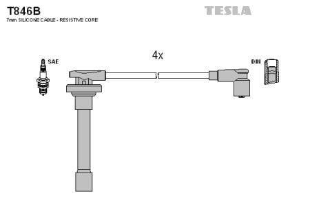Tesla T846B Zündkabel kit T846B: Bestellen Sie in Polen zu einem guten Preis bei 2407.PL!