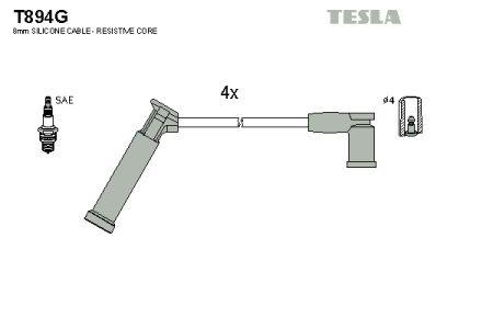 Tesla T894G Ignition cable kit T894G: Buy near me in Poland at 2407.PL - Good price!