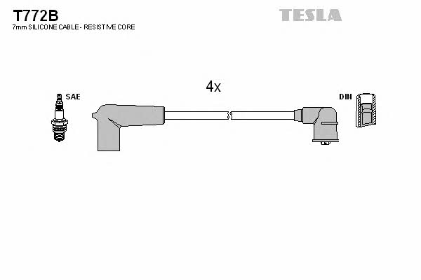Tesla T772B Дроти високовольтні, комплект T772B: Приваблива ціна - Купити у Польщі на 2407.PL!