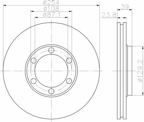 Textar 92166900 Тормозной диск вентилируемый, 1 шт. 92166900: Отличная цена - Купить в Польше на 2407.PL!