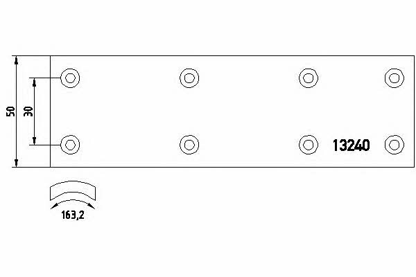 Textar 1324001 Okładziny cierne szczęk hamulcowych 1324001: Dobra cena w Polsce na 2407.PL - Kup Teraz!