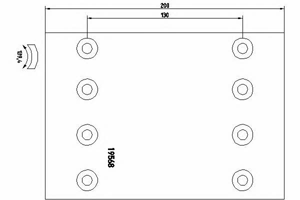 Textar 1956801 Friction lining for brake pads 1956801: Buy near me in Poland at 2407.PL - Good price!