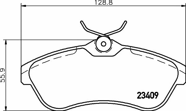 

klocki hamulcowe, zestaw 2340902 Textar