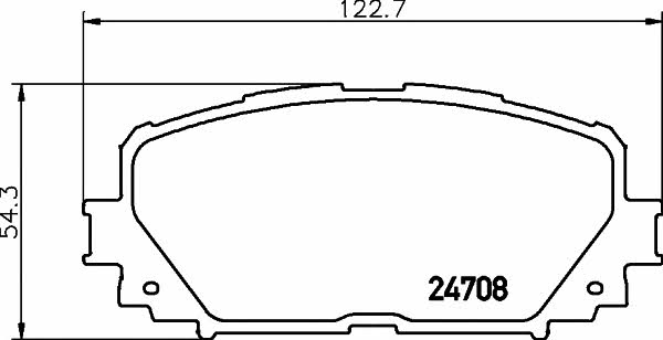 Textar 2470801 Brake Pad Set, disc brake 2470801: Buy near me in Poland at 2407.PL - Good price!