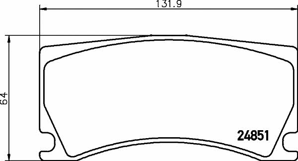 Textar 2485101 Klocki hamulcowe, zestaw 2485101: Atrakcyjna cena w Polsce na 2407.PL - Zamów teraz!