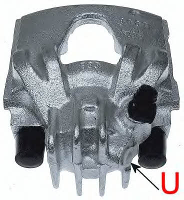 Textar 38058900 Brake caliper front right 38058900: Buy near me in Poland at 2407.PL - Good price!
