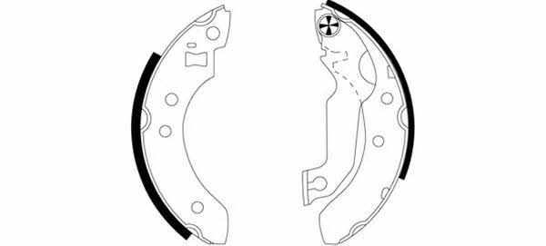 Textar 91027200 Brake shoe set 91027200: Buy near me in Poland at 2407.PL - Good price!