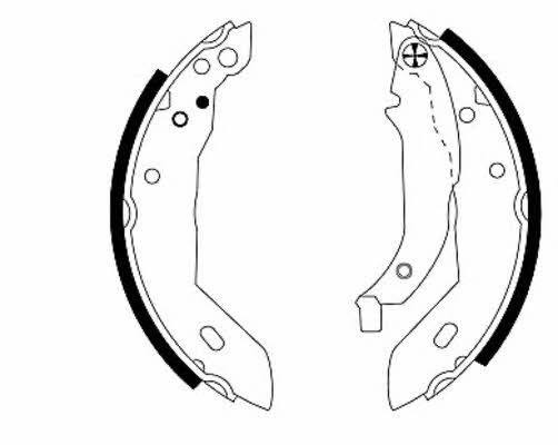 Textar 91031800 Brake shoe set 91031800: Buy near me at 2407.PL in Poland at an Affordable price!