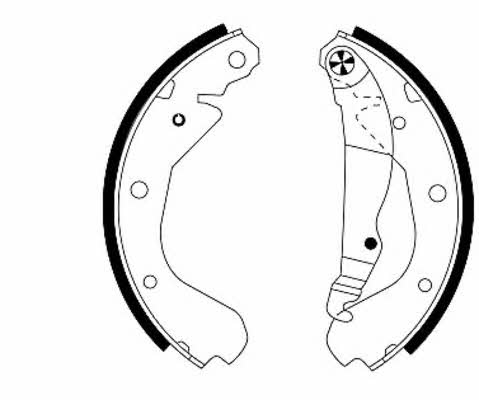 Textar 91033100 Brake shoe set 91033100: Buy near me at 2407.PL in Poland at an Affordable price!
