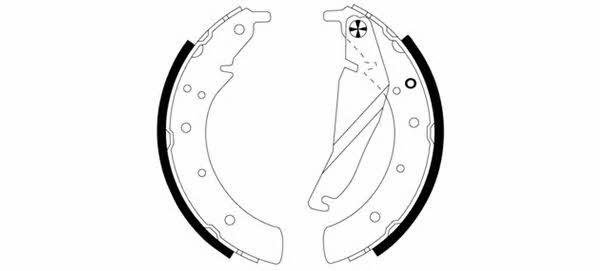 Textar 91033500 Brake shoe set 91033500: Buy near me at 2407.PL in Poland at an Affordable price!