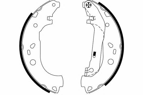 Textar 91061400 Brake shoe set 91061400: Buy near me at 2407.PL in Poland at an Affordable price!