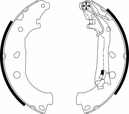 Textar 91067600 Brake shoe set 91067600: Buy near me at 2407.PL in Poland at an Affordable price!