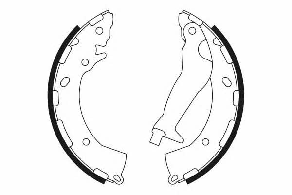 Textar 91072600 Brake shoe set 91072600: Buy near me at 2407.PL in Poland at an Affordable price!