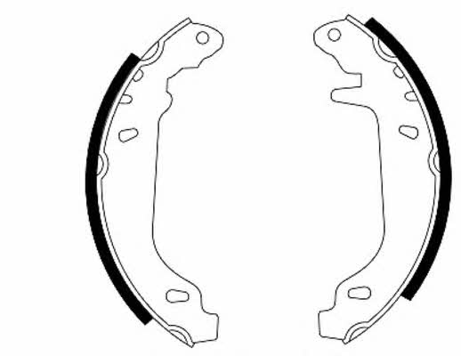 Textar 91037400 Brake shoe set 91037400: Buy near me at 2407.PL in Poland at an Affordable price!