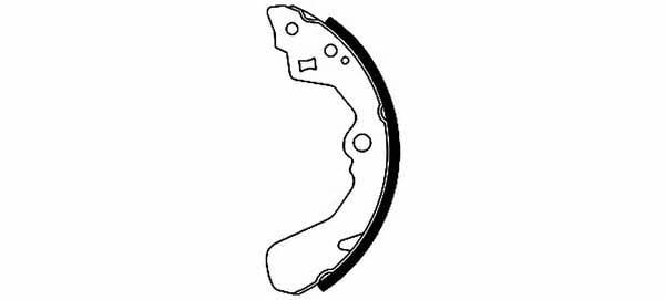Textar 91039001 Brake shoe set 91039001: Buy near me at 2407.PL in Poland at an Affordable price!