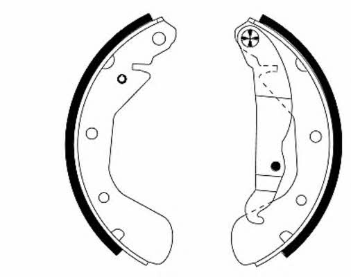 Textar 91044900 Brake shoe set 91044900: Buy near me in Poland at 2407.PL - Good price!