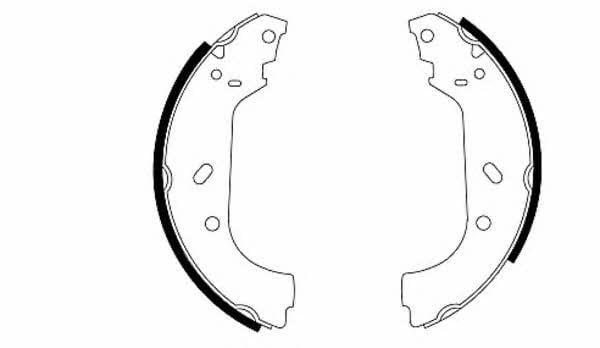 Textar 91047800 Brake shoe set 91047800: Buy near me at 2407.PL in Poland at an Affordable price!