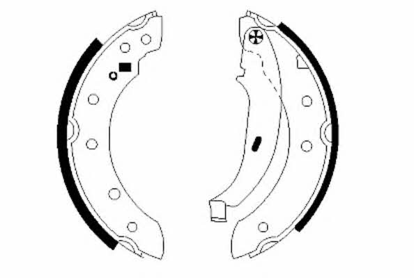 Textar 91048000 Brake shoe set 91048000: Buy near me at 2407.PL in Poland at an Affordable price!