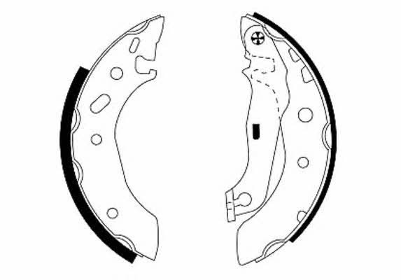 Textar 91048800 Brake shoe set 91048800: Buy near me at 2407.PL in Poland at an Affordable price!