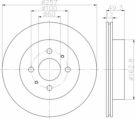 Textar 92131200 Ventilated disc brake, 1 pcs. 92131200: Buy near me in Poland at 2407.PL - Good price!