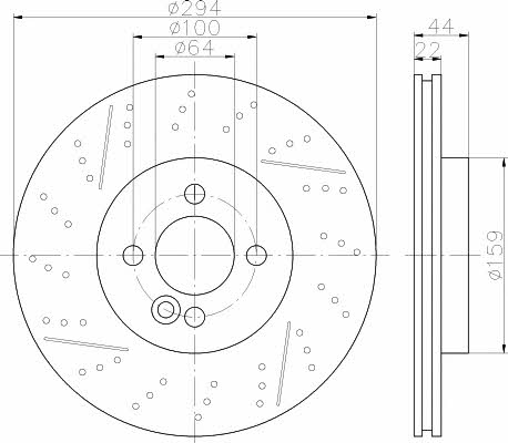 Textar 92196703 Innenbelüftete Bremsscheibe vorne 92196703: Bestellen Sie in Polen zu einem guten Preis bei 2407.PL!