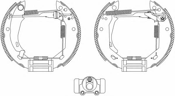 Textar 84031800 Brake shoe set 84031800: Buy near me in Poland at 2407.PL - Good price!