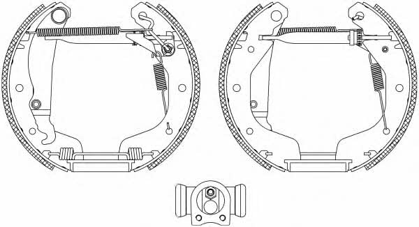 Textar 84044900 Brake shoe set 84044900: Buy near me in Poland at 2407.PL - Good price!