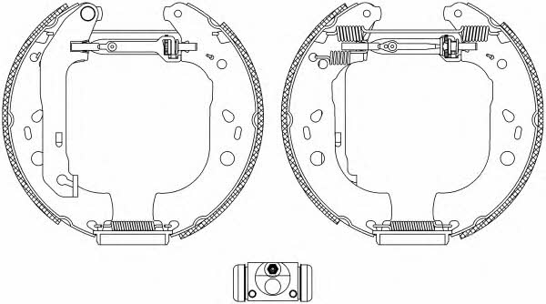 Textar 84061400 Brake shoe set 84061400: Buy near me at 2407.PL in Poland at an Affordable price!