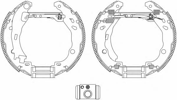 Textar 84061600 Brake shoe set 84061600: Buy near me in Poland at 2407.PL - Good price!