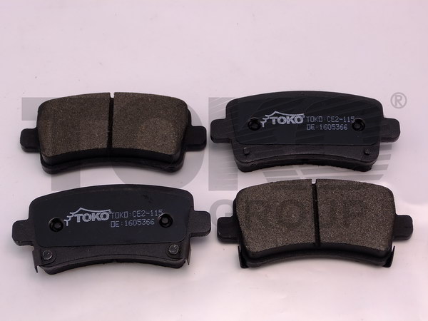 Toko T2243015 Rear disc brake pads, set T2243015: Buy near me at 2407.PL in Poland at an Affordable price!