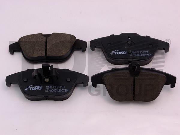 Toko T2242033 Rear disc brake pads, set T2242033: Buy near me in Poland at 2407.PL - Good price!