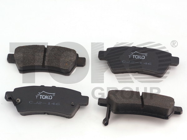 Toko T2214046W Тормозные колодки дисковые задние, комплект T2214046W: Купить в Польше - Отличная цена на 2407.PL!