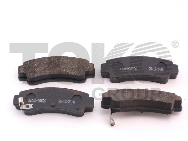 Toko T2214034 LD Rear disc brake pads, set T2214034LD: Buy near me in Poland at 2407.PL - Good price!
