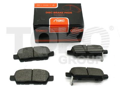 Toko T2214042L Rear disc brake pads, set T2214042L: Buy near me in Poland at 2407.PL - Good price!
