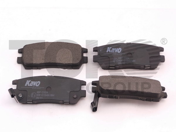 Toko T2213005 KAVO Тормозные колодки дисковые задние, комплект T2213005KAVO: Отличная цена - Купить в Польше на 2407.PL!