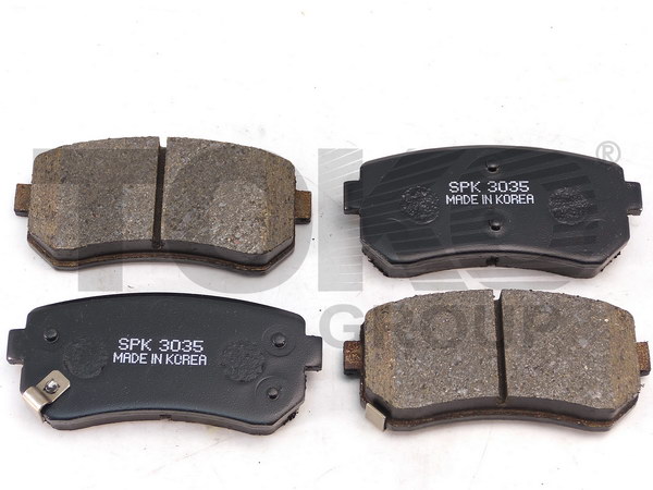 Toko T2204008 SPK Rear disc brake pads, set T2204008SPK: Buy near me at 2407.PL in Poland at an Affordable price!