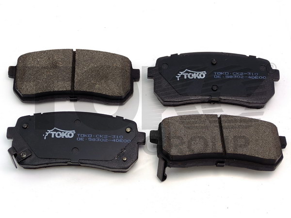 Toko T2204010 Rear disc brake pads, set T2204010: Buy near me in Poland at 2407.PL - Good price!